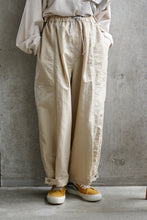 画像をギャラリービューアに読み込む, ナイロンワイドペインターパンツ_beige
