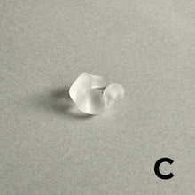 画像をギャラリービューアに読み込む, kuuma 　氷の塊イヤーカフ　(マット）
