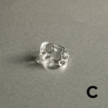 画像をギャラリービューアに読み込む, kuuma 　氷の塊イヤーカフ　(クリア）
