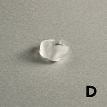 画像をギャラリービューアに読み込む, kuuma 　氷の塊イヤーカフ　(マット）
