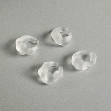 画像をギャラリービューアに読み込む, kuuma 　氷の塊イヤーカフ　(マット）
