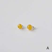 画像をギャラリービューアに読み込む, CHIZURU NAGAOKA _ amber_earrings_pair
