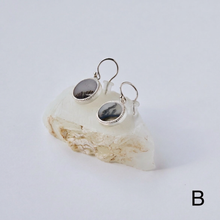 画像をギャラリービューアに読み込む, CHIZURU NAGAOKA _ DendriticAgate_earrings_pair
