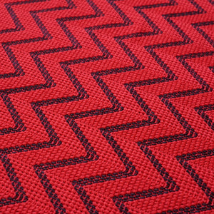 textile_zig-zagラッセル_red