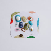 画像をギャラリービューアに読み込む, つめをぬるひと　sea glass
